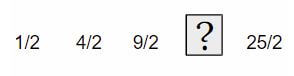 סדרה חשבונית לדוגמא מתוך פרק כמותי במבחן צוערי שהם
